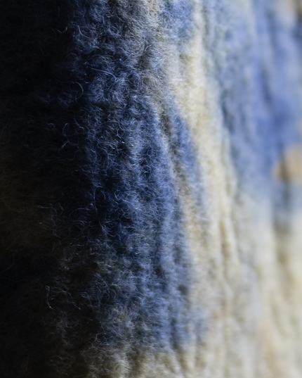 Handmade wetfelted merino wool vest