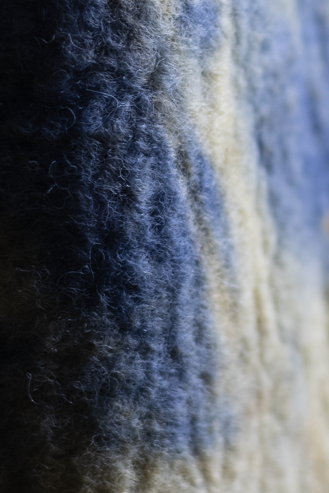 Handmade wetfelted merino wool vest