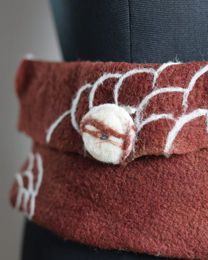 Handfelted Merino Wool Fanny Pack